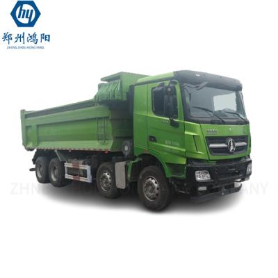 New Beiben Dump Truck 6X4 8X4 375HP 10 Wheel Tipper Truck / Green Dumper Truck