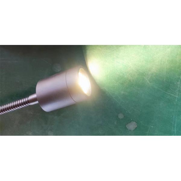 Flexible Gooseneck LED Light for Hotel Bedside Reading 80 Ra CRI 20000 Working Hours