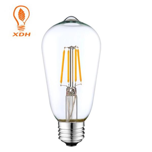 ST64 Edison Bulb Christmas Lights E27 4w a mené la rétro ampoule de poire d'es