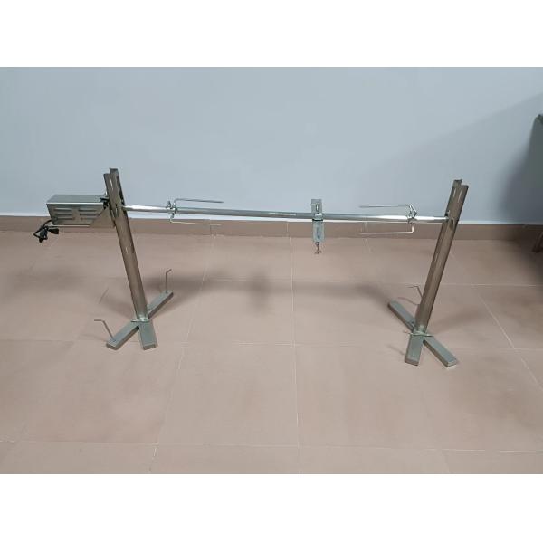 Roaster вертела барбекю UL 201 колеса стального Lockable ягнятся Roaster вертела