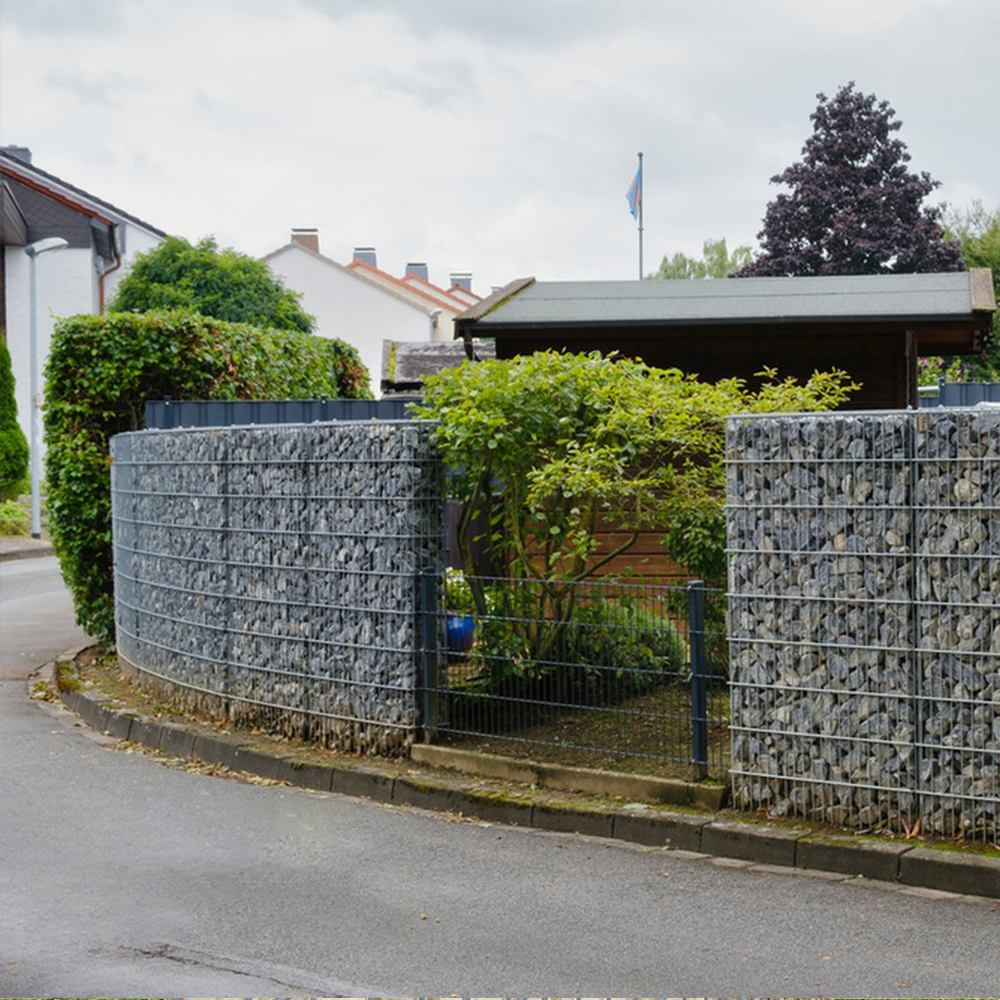 2x1x1m Hot Dipped Galvanized Welded Gabion Basket for Erosion Control and Stone Gabion Wall