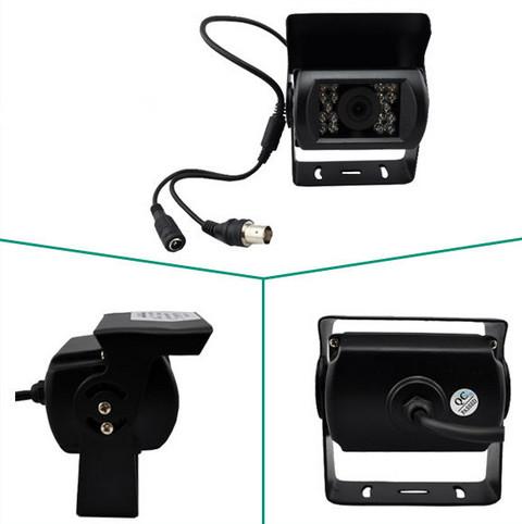 AHD Infrared Led Police Car Cameras IP68 Waterproof IR Night Vision Rear / Front View
