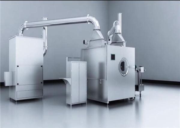 BG-E Series Sugar Tablet Film Coating Machine High Output Automatic Tablet Coating Machine