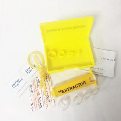 Produtos dos subministros médicos de Kit Venom Suction Kit Homecare da mordida de inseto da serpente 12.5cm