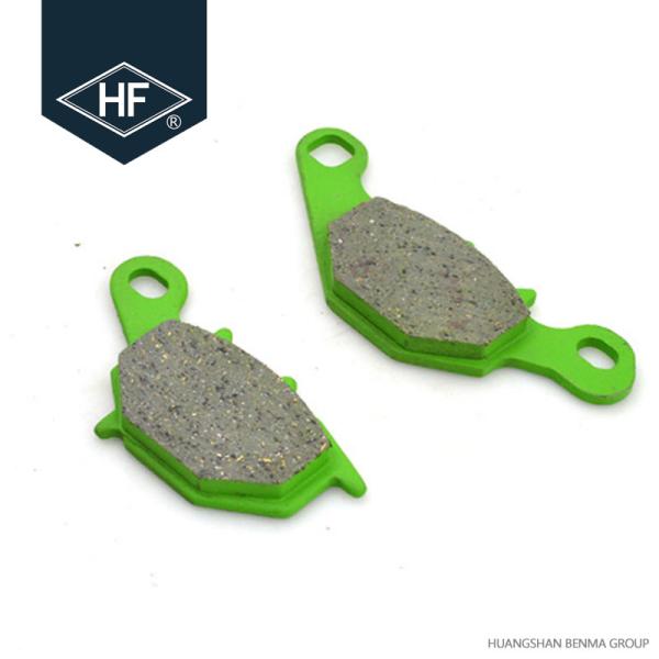 8mm Ceramic Green Color Motorcycle Brake Pads Suzuki AN125 Brake Disc