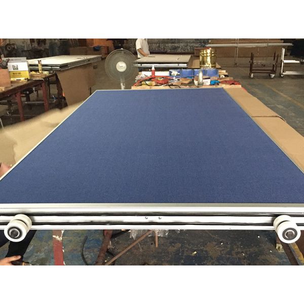 Acoustic Movable Partition Wall with 800N Sealing Power and 40N/m Magnetic Attraction for Banquet Halls