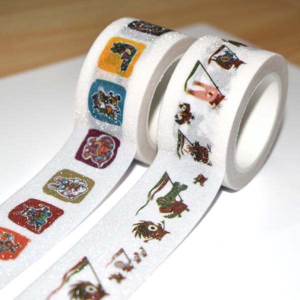 Waterproof Glitter Japanese Washi Masking Tape