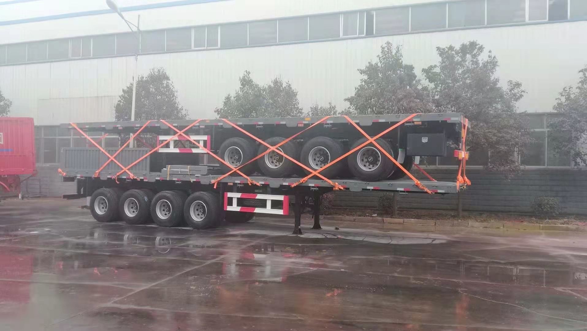 Реле клапан Wabco 3 оси плоский контейнерный транспортный грузовик/полуприцеп для контейнера 20FT/40FT