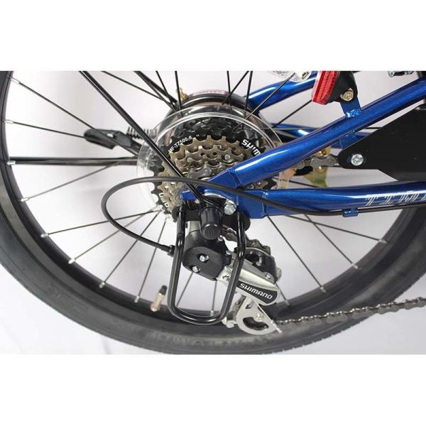 24 velocidad 6 marchas Shimano Tourney Derrailleur trasero MTB bicicleta de montaña en acero de carbono