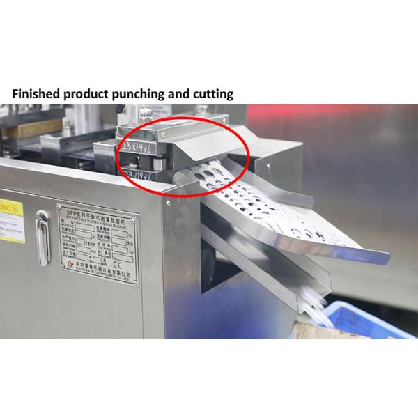 220V 50Hz Capsule Blister Packaging Machine Blistering In Pharmaceutical Industry