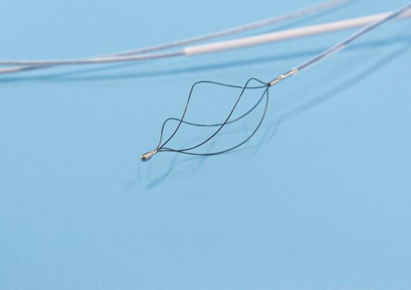 Stone Endoscopy Retrieval Basket Silver Round Shape For Endoscopic Stone Extraction