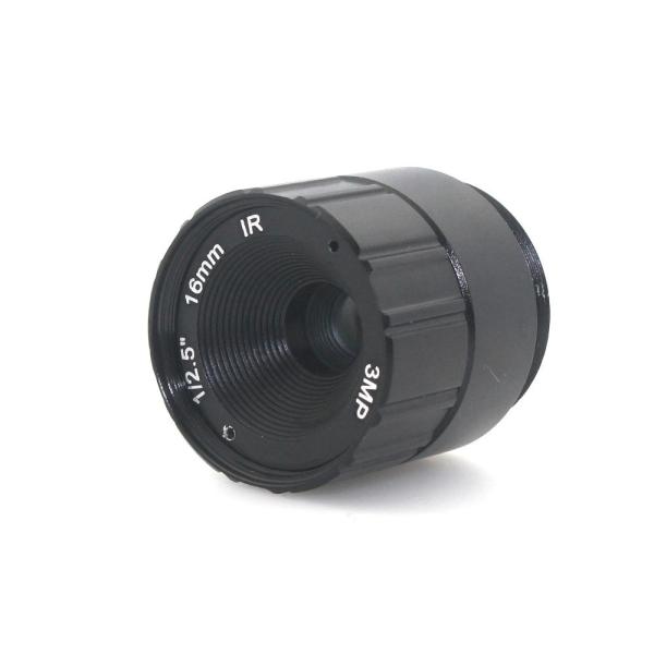 3Mega pixels 16mm CS lens IR Fixed CS Lens 1/3 CS F1.6 lens for CCTV Security Camera
