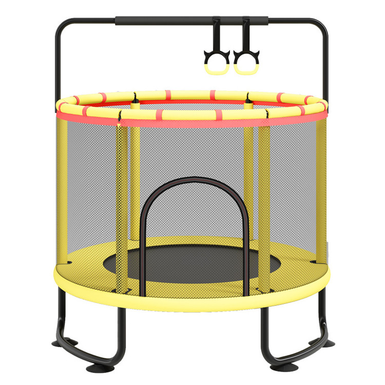 140*140*160 CM Indoor Trampoline with Safety Net Customizable For Children and Adults