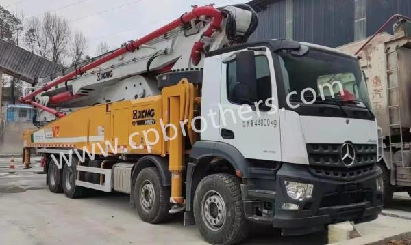 White 2021 Xg 62m Concrete Boom Pump Truck Mounted Pump for Smooth Concrete Delivery