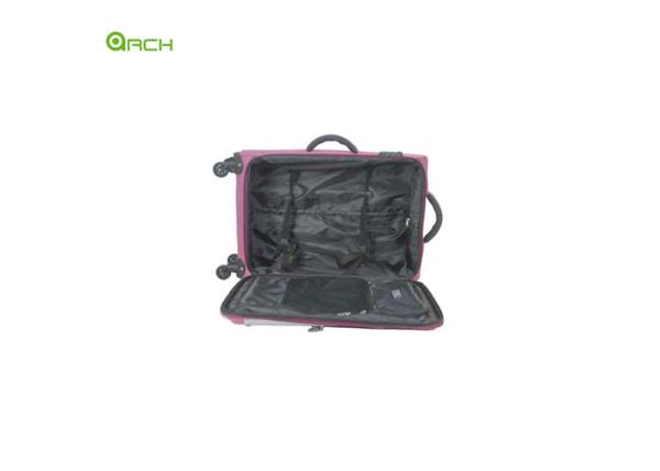 Light Weight Travel Soft Sided Luggage with Tsa Lock and Two in-lid zippered pockets