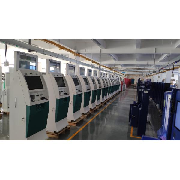 Quiosco del pago del autoservicio de la pantalla LCD táctil