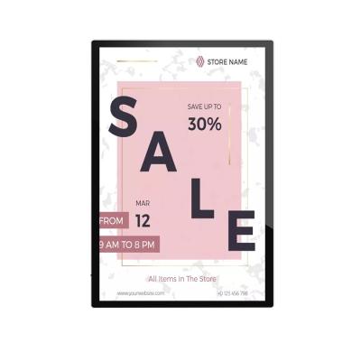 15.6 Inch Ultra Slim LCD Professional Advertising Display Wall Mounted Digital Signage for Retail & Business