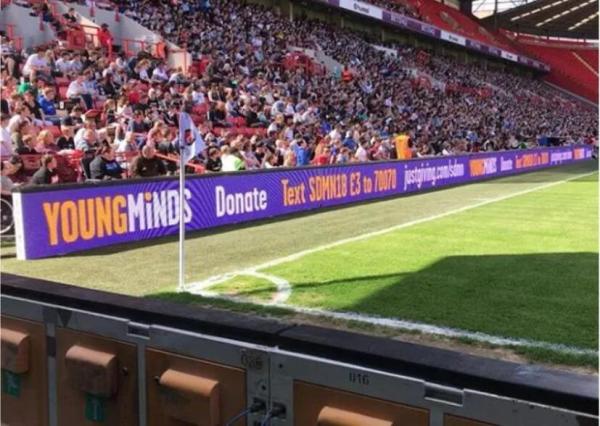 8mm Stadium LED Screen , Perimeter LED Display 160 degrees