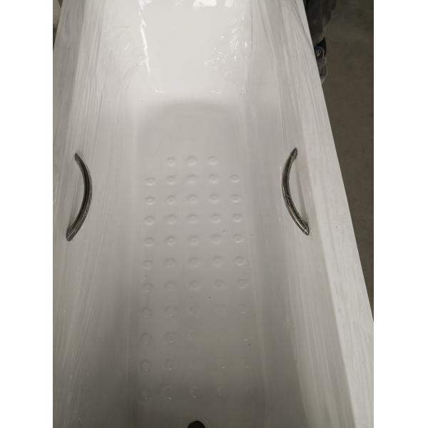 Whirlpool/Massage Bathtubs Simple Drop in Handle Acrylic Bathtub for South Africa Built