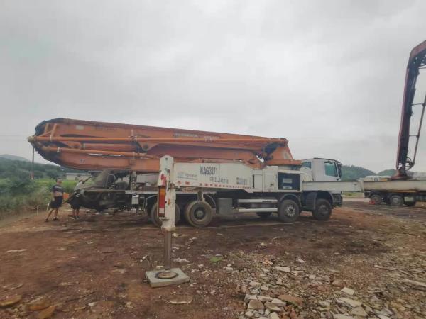 120m 178 Productivité utilisée Zoomlion 52m Pompe à béton pour équipement de la société de préparation de mélange