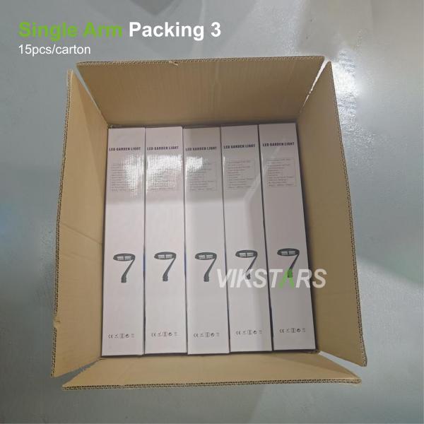 100W LED Garden Street Lights With Double Single Arms For Villas Park Garden Landscape