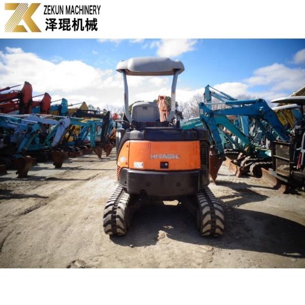 20KW 3 toneladas pequena usada Hitachi Zaxis 30 Crawler Excavator ZX30 com 2001-4000 horas de trabalho