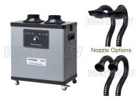 O equipamento biológico/extratores portáteis médicos das emanações com dobro canaliza diâmetros 75mm