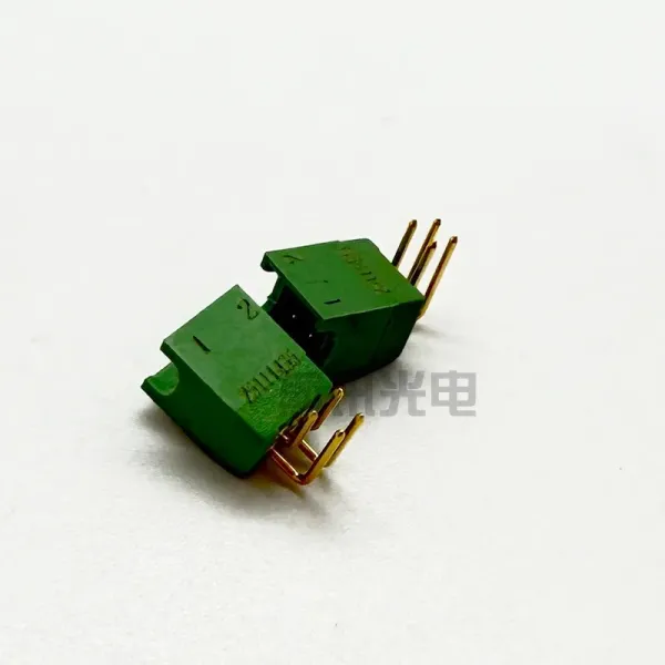 J24-04zjw 4-Core 90° Right Angle Bent Pin PCB Welding Aviation Connector.