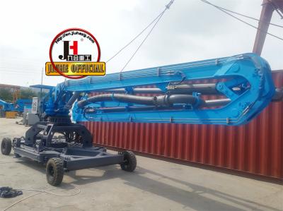 JIUHE 13m 15m 17m 21mMobile Hydraulic Concrete Placing Boom Spider Concrete Placing Boom Concrete Distributor In Vietnam