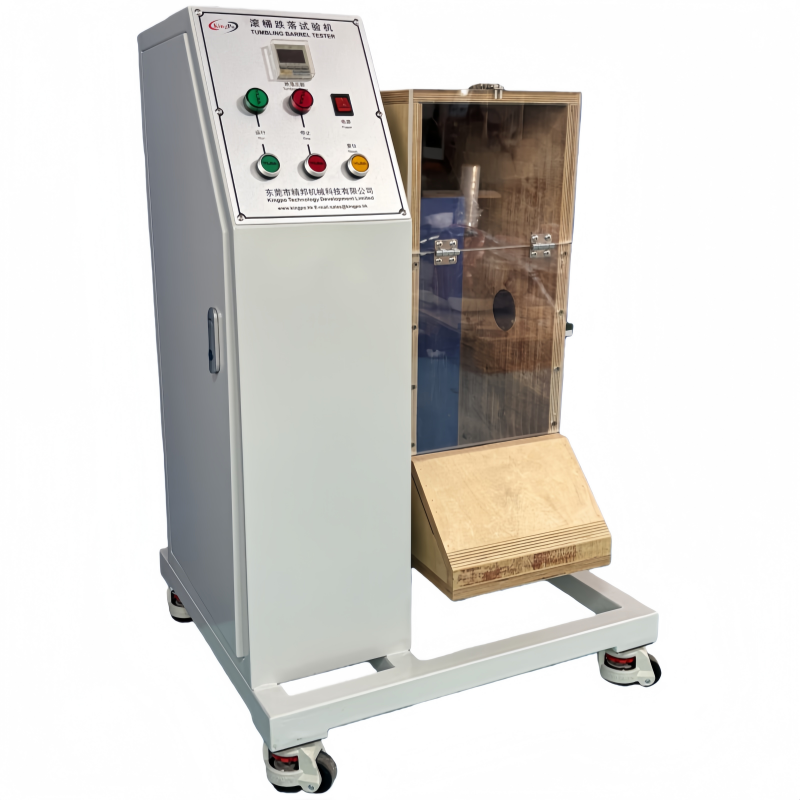 IEC 60730-1 Tumbling Barrel Tester with 500mm Fall Height 5 RPM Rotation Speed and 3mm Steel Impact Surface