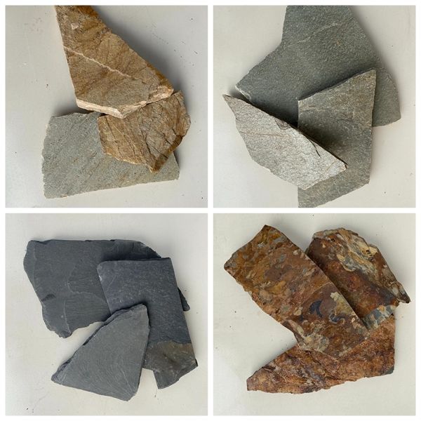 Natural Finish Slate Culture Stone Veneer Cladding for Bathroom Column Exterior and Interior Wall in Kerala Stone Panels
