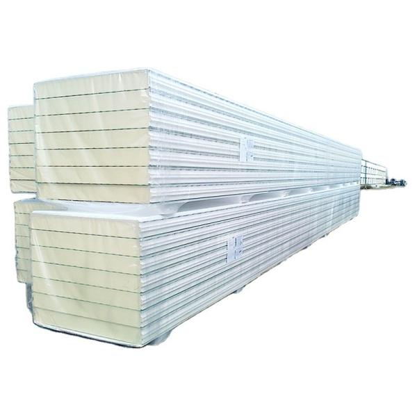 Insulated PU Foam Sandwich Panels For Warehouse Wall And Roof