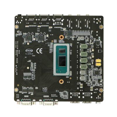 12a geração Ddr5 Mini PC PCB 3 Lan Motherboard Com CPU