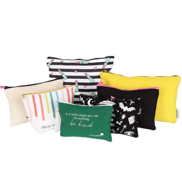Máquina de manuseio desmontável Bolsa de canvas de nylon Bolsas cosméticas Armazenamento de higiene pessoal