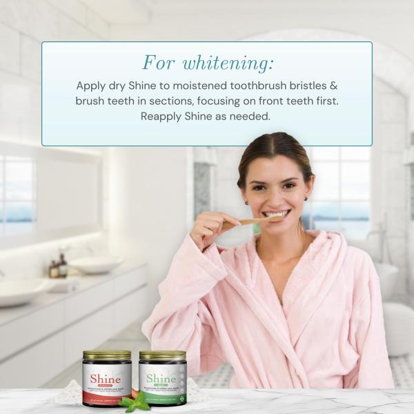 Remineralizing Tooth Powder With Hydroxyapatite , Fluoride Free Tooth Repair Powder