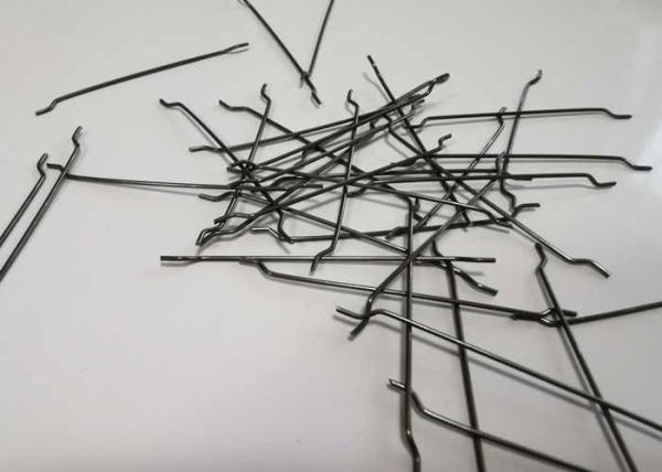 Deformed Hooked End Steel Fiber 1200kgs/bag OEM / ODM Accepted