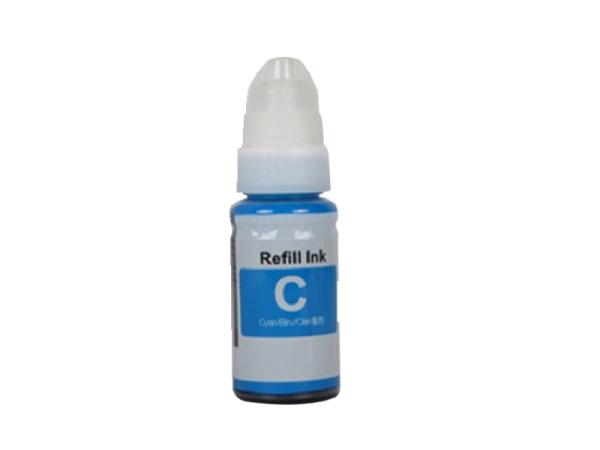 Bright Color Canon Printer Refillable Ink Cartridge 70ml Canon CA-001 Cyan Refill