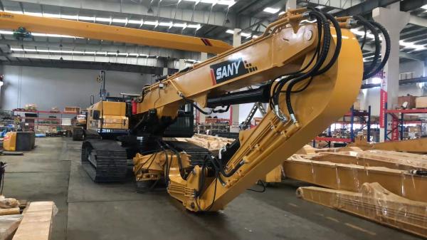 15 Meter Hydraulic Pile Driving Machine  Pile Hammer Eco Friendly