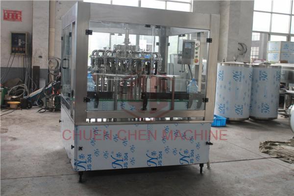 Juice Hot PET Bottle Filling Capping Labeling Machine / Plastic Bottling Equipment