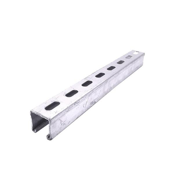 Excellent 20mm Curl Width C Shaped Steel For Cable Tray  Steel Slotted Channel
