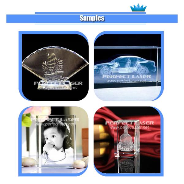 Máquina de gravação subsuperficial totalmente automático do laser do grande formato para o cristal