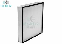Rendement élevé du filtre à air 99,97 micro de fibre de verre pour le Cabinet d'écoulement laminaire