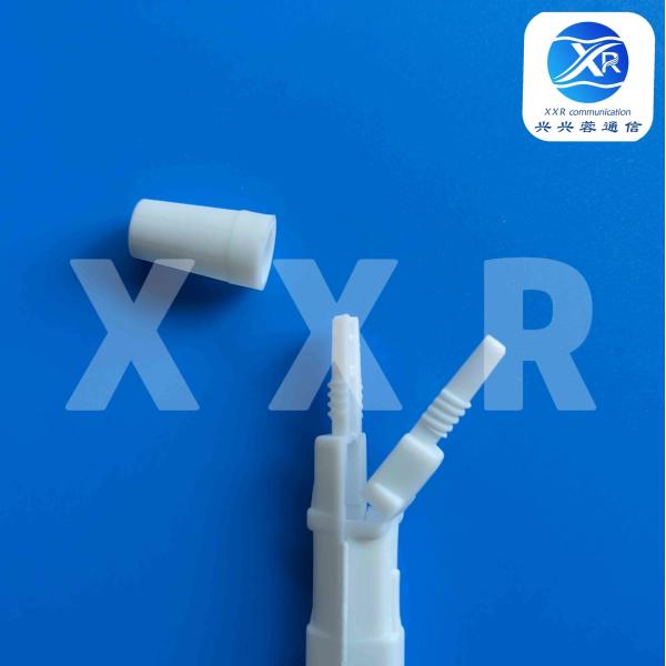 Caixa protetora de cabo de fibra óptica FTTH redonda branca