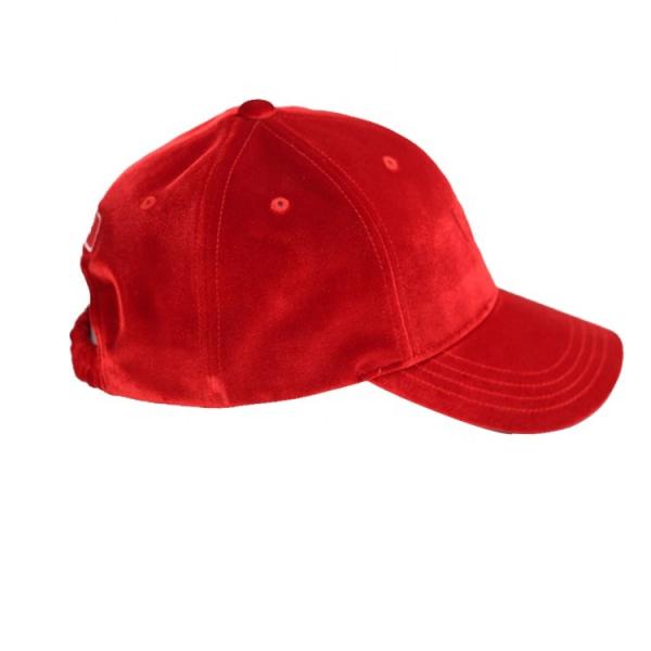 High Quality Winter Custom Embroidery Plain Velvet Hat Baseball Cap,velvet dad hat