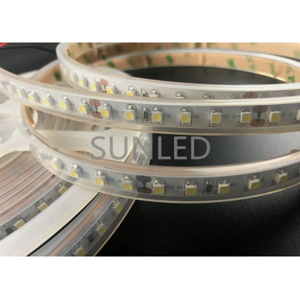 High Brightness DC 12v Waterproof Led Light Strips SMD3528 Cold White Emitting Color