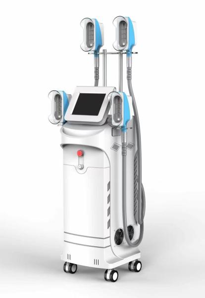 4 Handles Cool 360 Cryolipolysis Slimming Machine cavitation RF lipo laser
