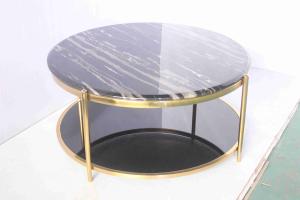 Loisirs de luxe modernes de balcon autour de la table de marbre de thé de café