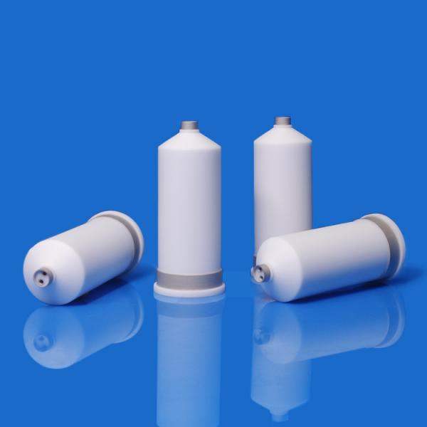 High Bonding Strength  Metallized Ceramic Tube , Ceramic Feedthrough Insulator