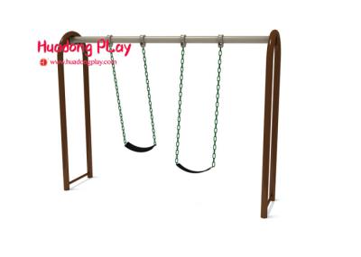 Durable Swing Set Hardware Metal Framed Customized Color Easy Maintain