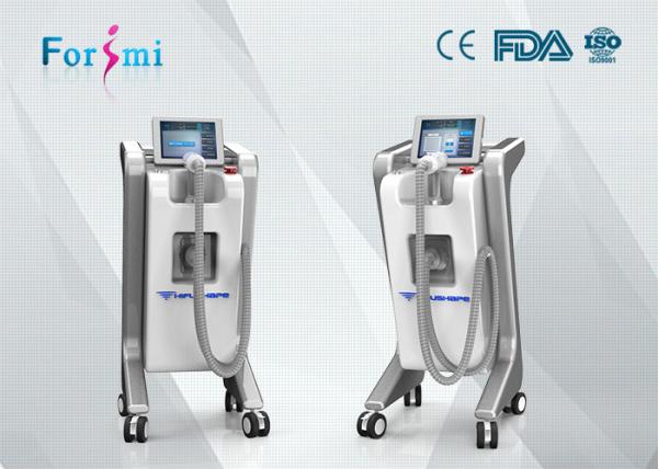low risk HIFU Machine 500W Power 250Khz frequency Pulse width 0.5s